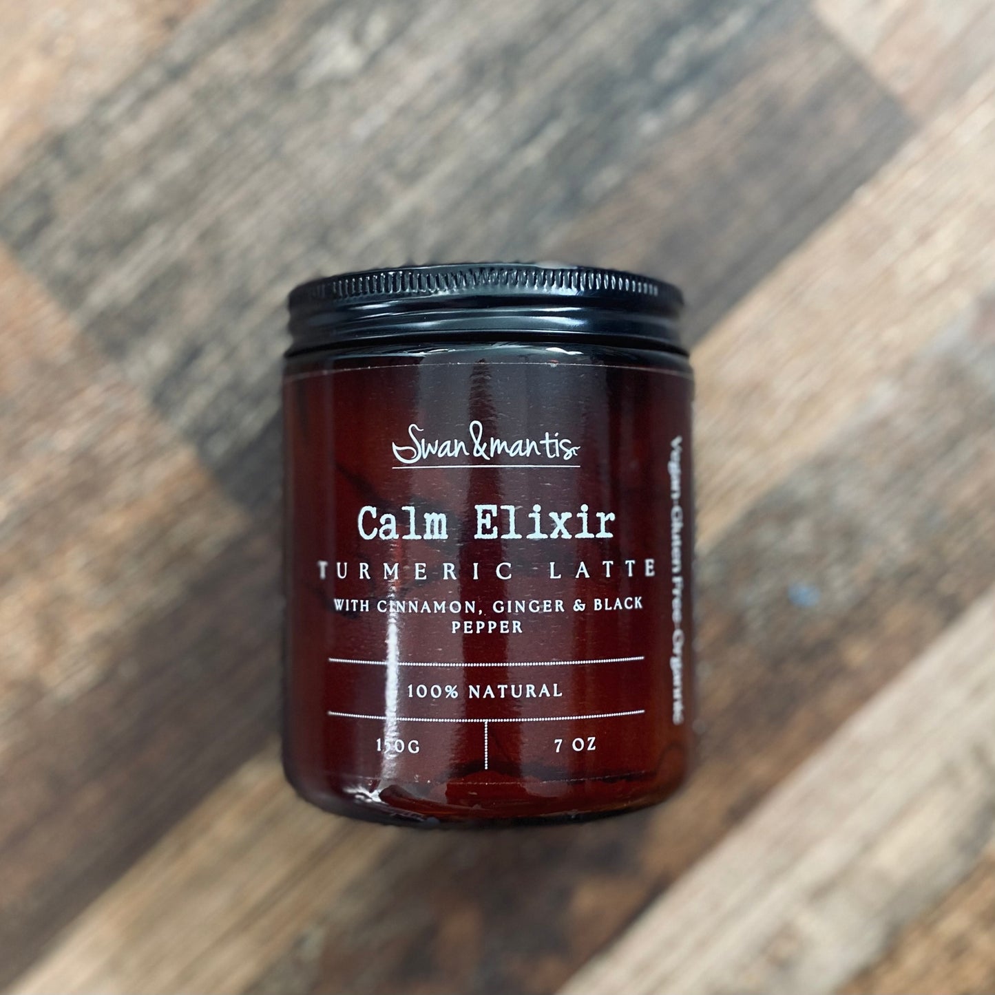 Calm Elixir Turmeric Latte 150g - Swan and Mantis