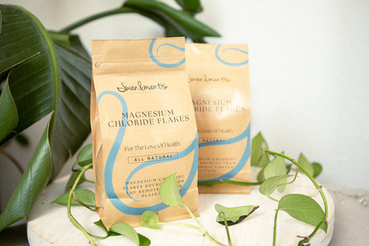 Magnesium Chloride Flakes 1kg - Swan and Mantis
