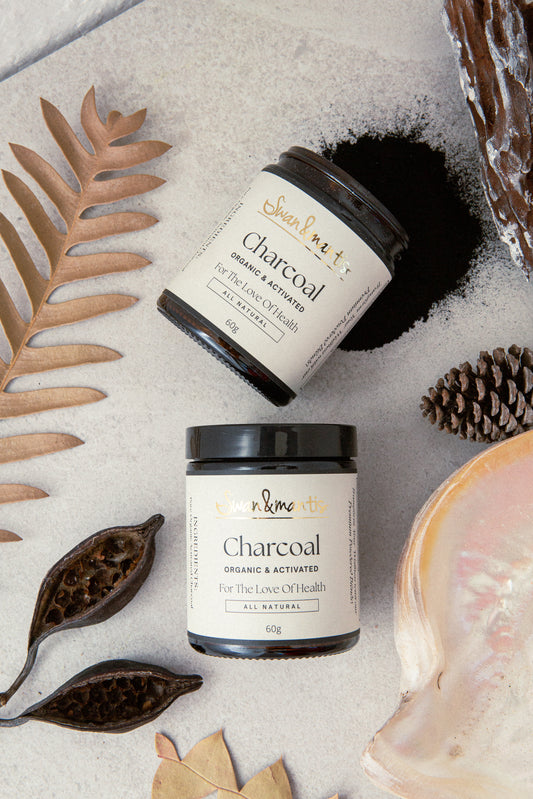 Organic Activated Charcoal - Swan and Mantis