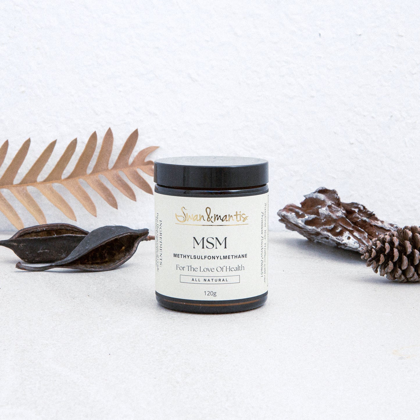 MSM Powder - Swan and Mantis