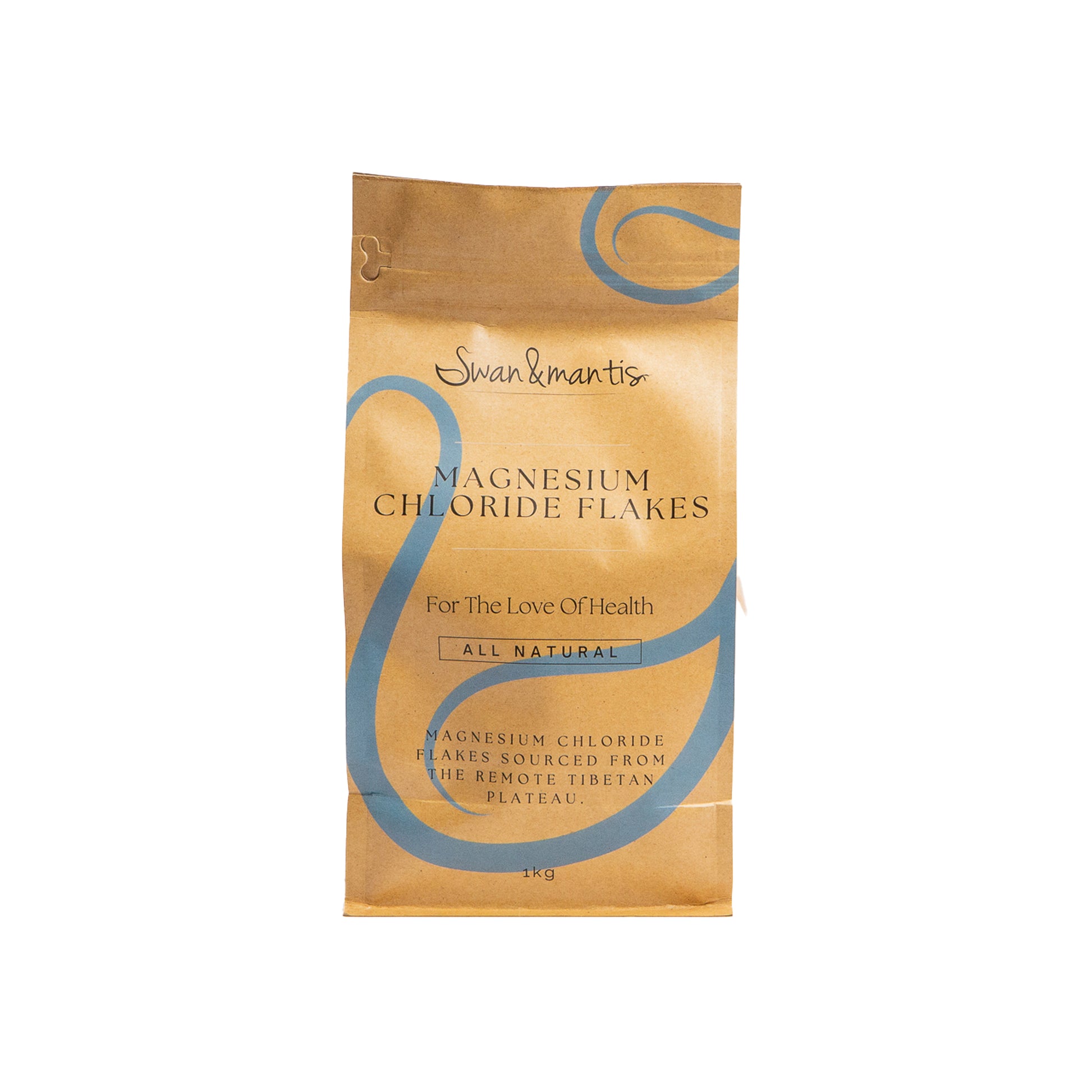 Magnesium Chloride Flakes 1kg - Swan and Mantis