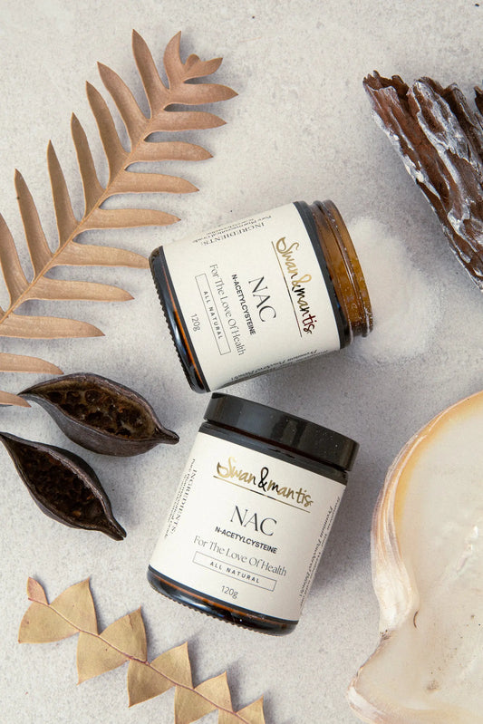 NAC (N-Acetyl-Cysteine) 120g - Swan and Mantis