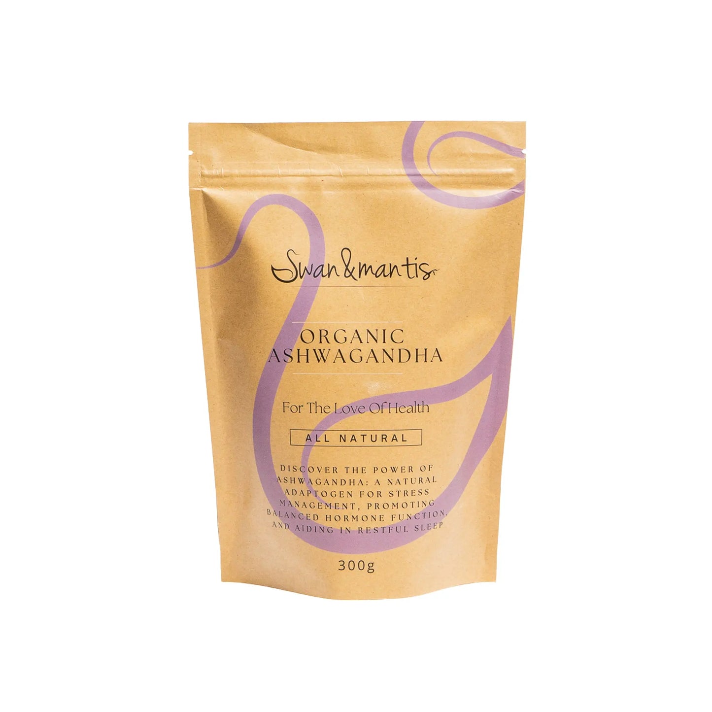 Organic Ashwagandha Powder - Swan and Mantis