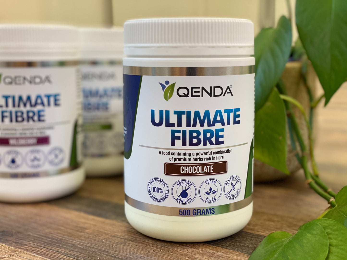 Qenda Ultimate Fibre - Chocolate 500g - Swan and Mantis