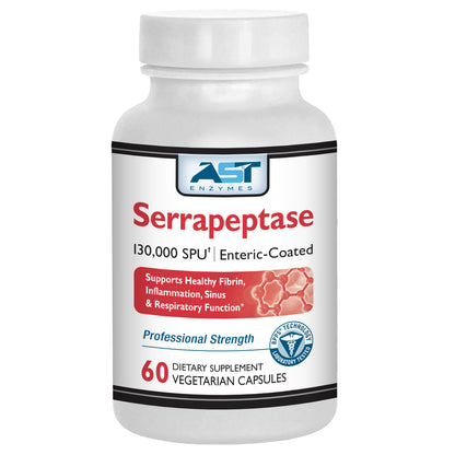 AST Serrapeptase 130,000SPU 60s