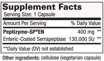 AST Serrapeptase 130,000SPU 60s